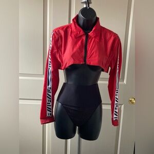 LF Red Jacket with Black Mesh Lining